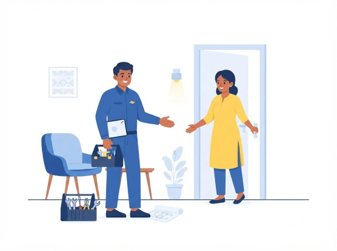 Get local service professional through KaamHaazir